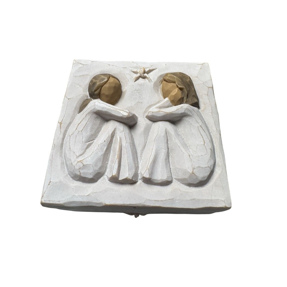 Willow Tree Friendship Keepsake Box Susan Lordi Demdaco Design #26602 NEW